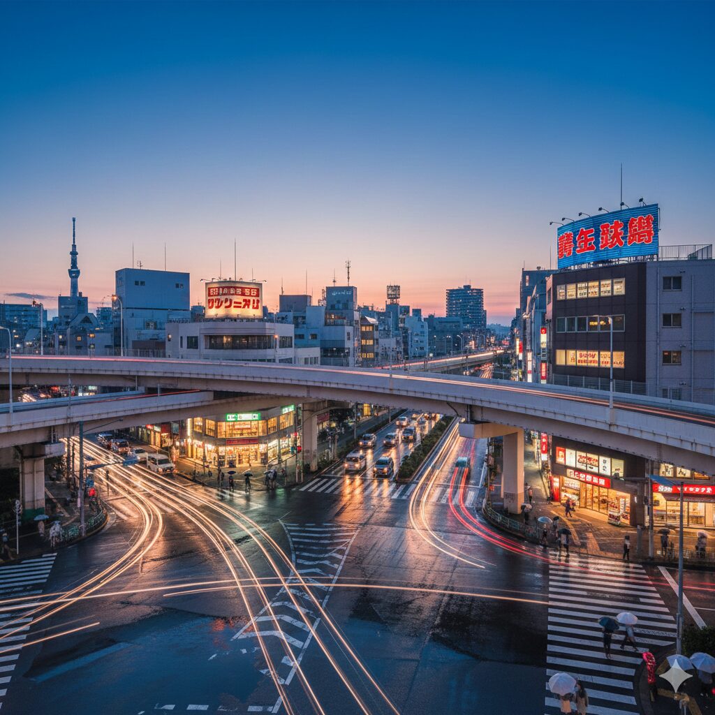 豊玉陸橋交差点